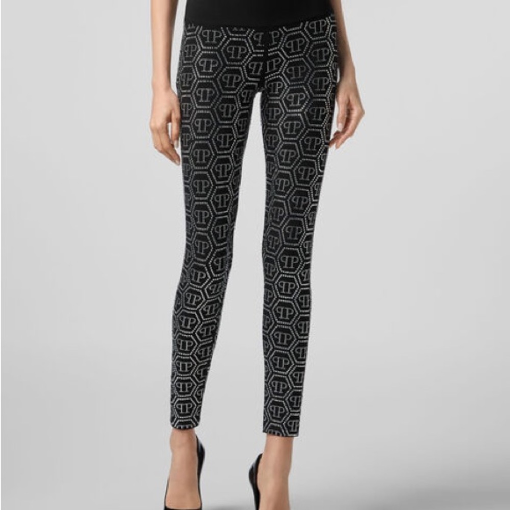 PHILIPP PLEIN Crystal all over leggings